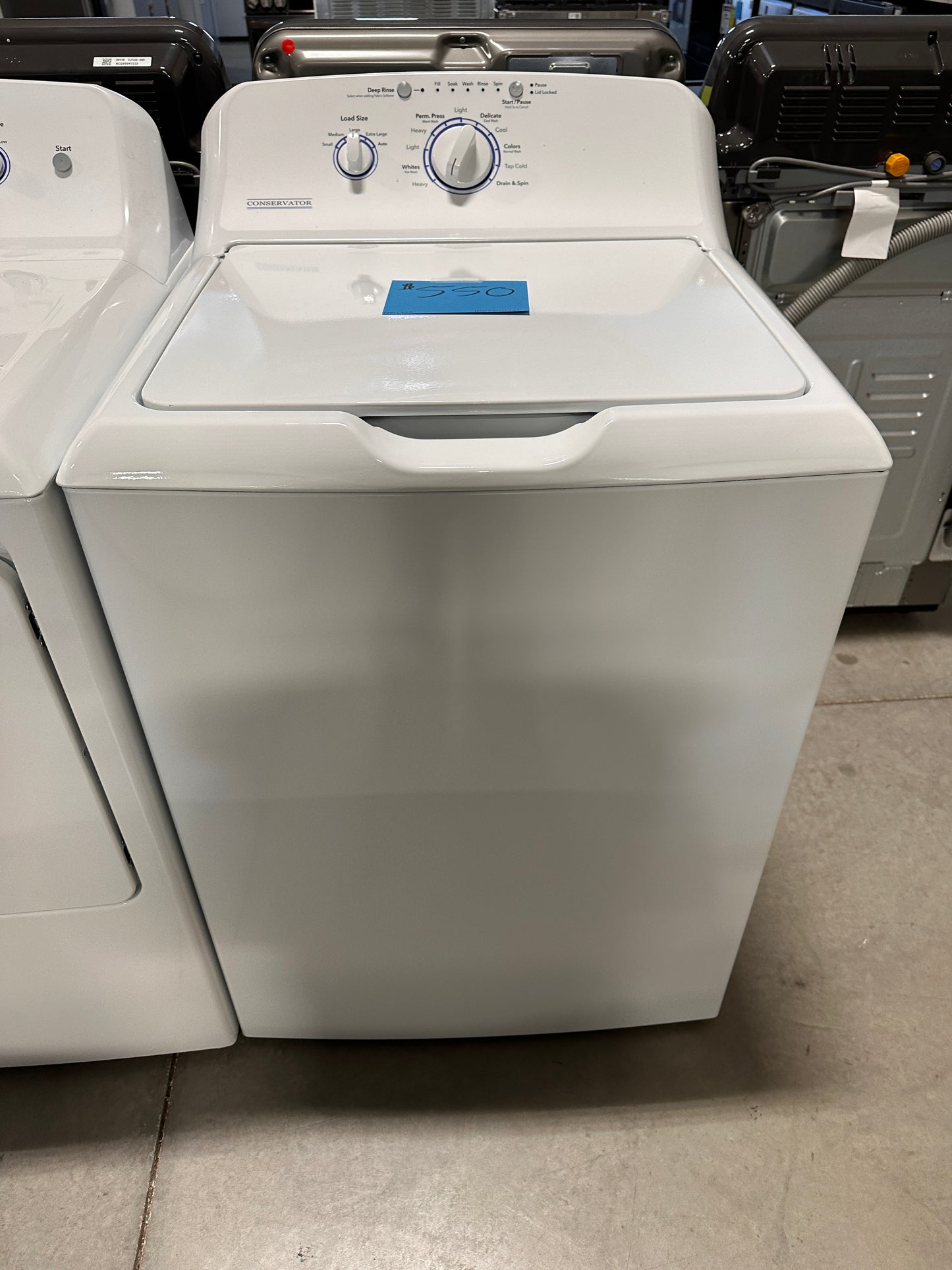 BRAND NEW WHITE TOP LOAD WASHER - WAS12853 NTW3811STWW
