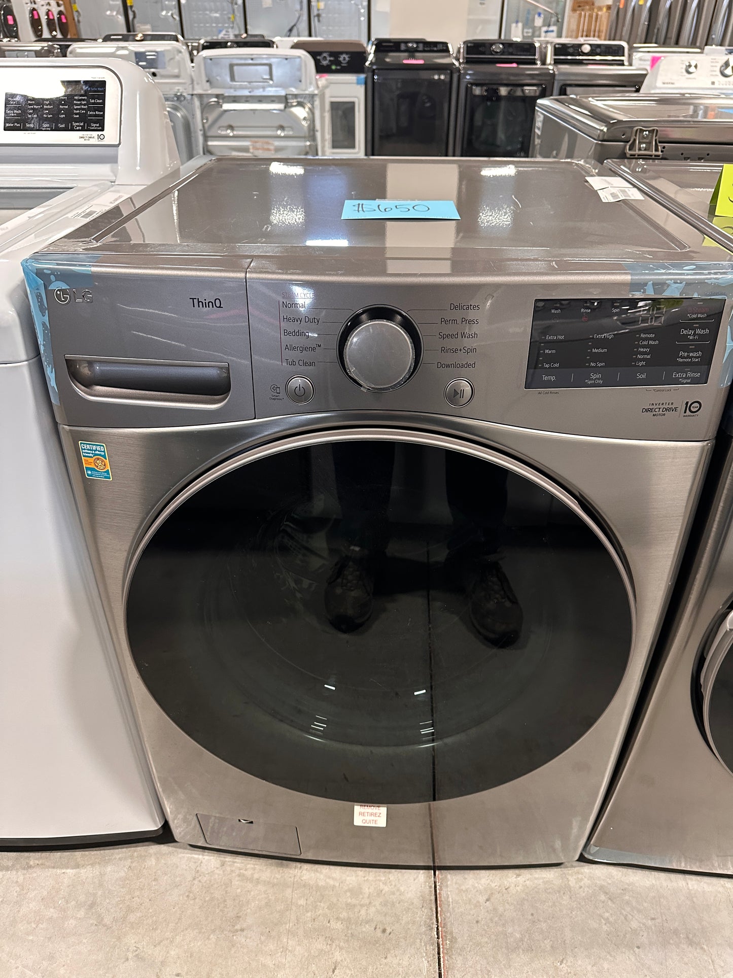 SMART STACKABLE FRONT LOAD WASHER - WAS12857