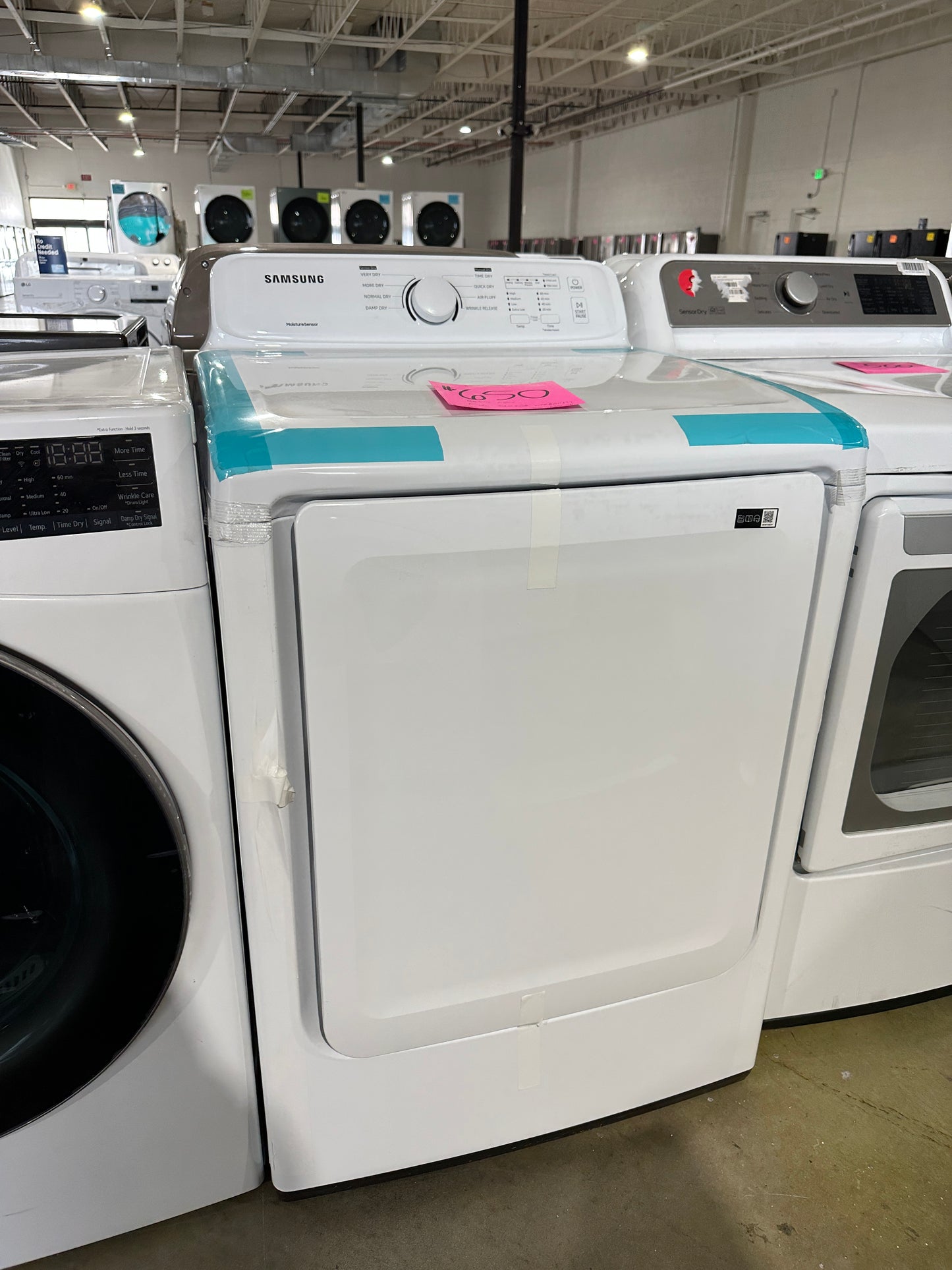 GREAT NEW SAMSUNG ELECTRIC DRYER - DRY11645S DVE41A3000W