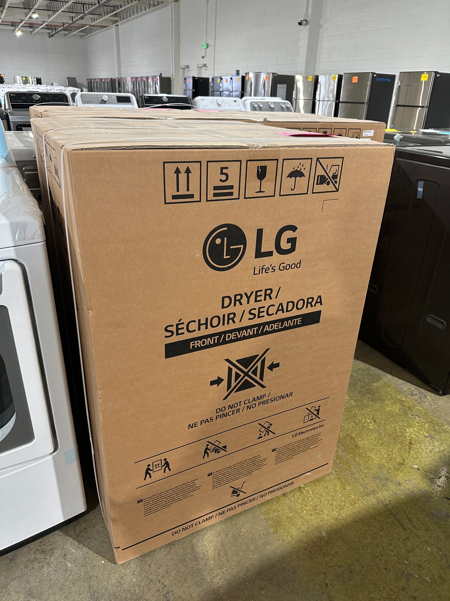 FULL LG WARRANTY INCLUDED SMART ELECTRIC DRYER - DRY11648S DLEX4000B