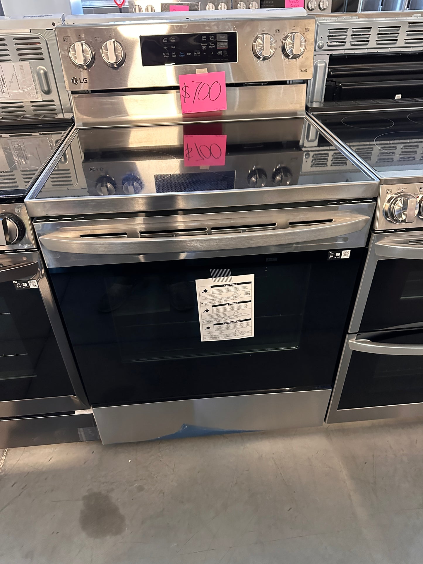 SMART ELECTRIC CONVECTION RANGE with EASYCLEAN - RAG11741