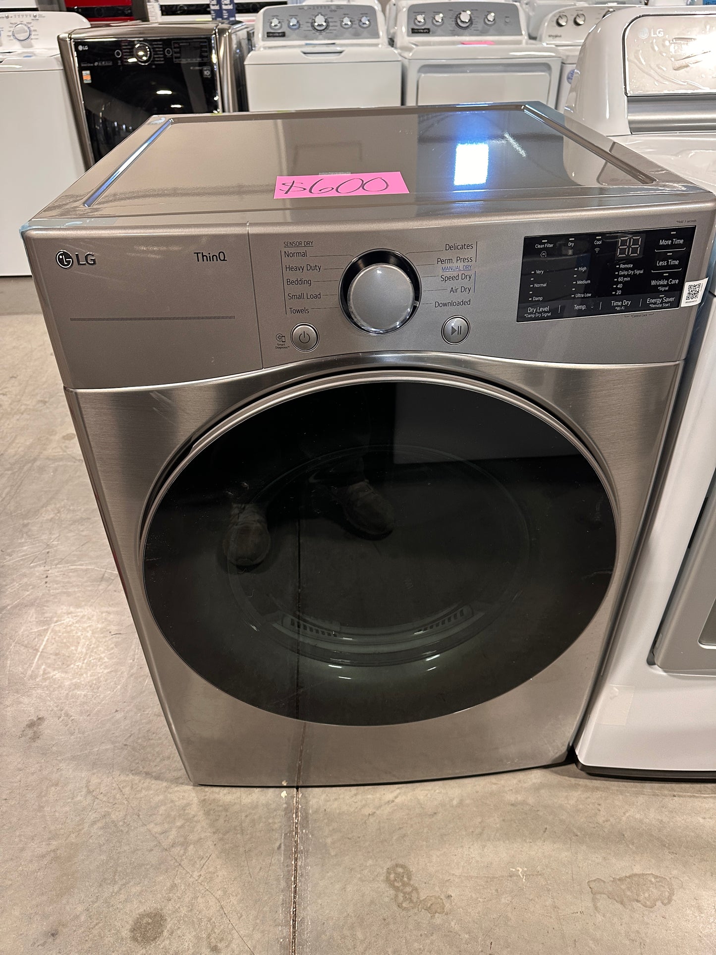 ELECTRIC DRYER WITH BUILT-IN INTELLIGENCE - DRY12246 DLE3600V