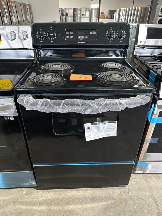 GREAT NEW BLACK ELECTRIC RANGE - RAG11474S RBS360DMBB