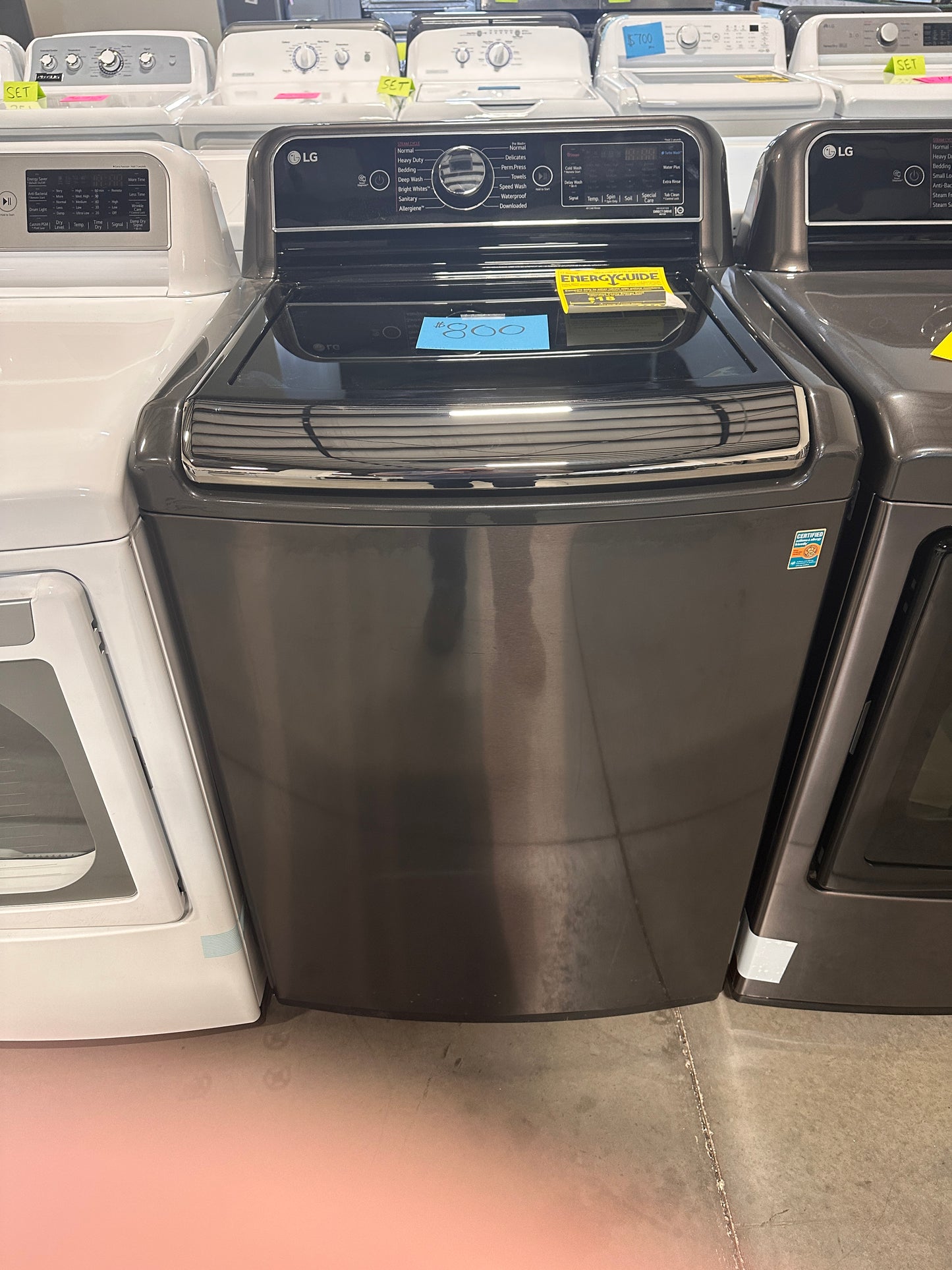 SMART TOP LOAD WASHER WITH STEAM - WAS12879