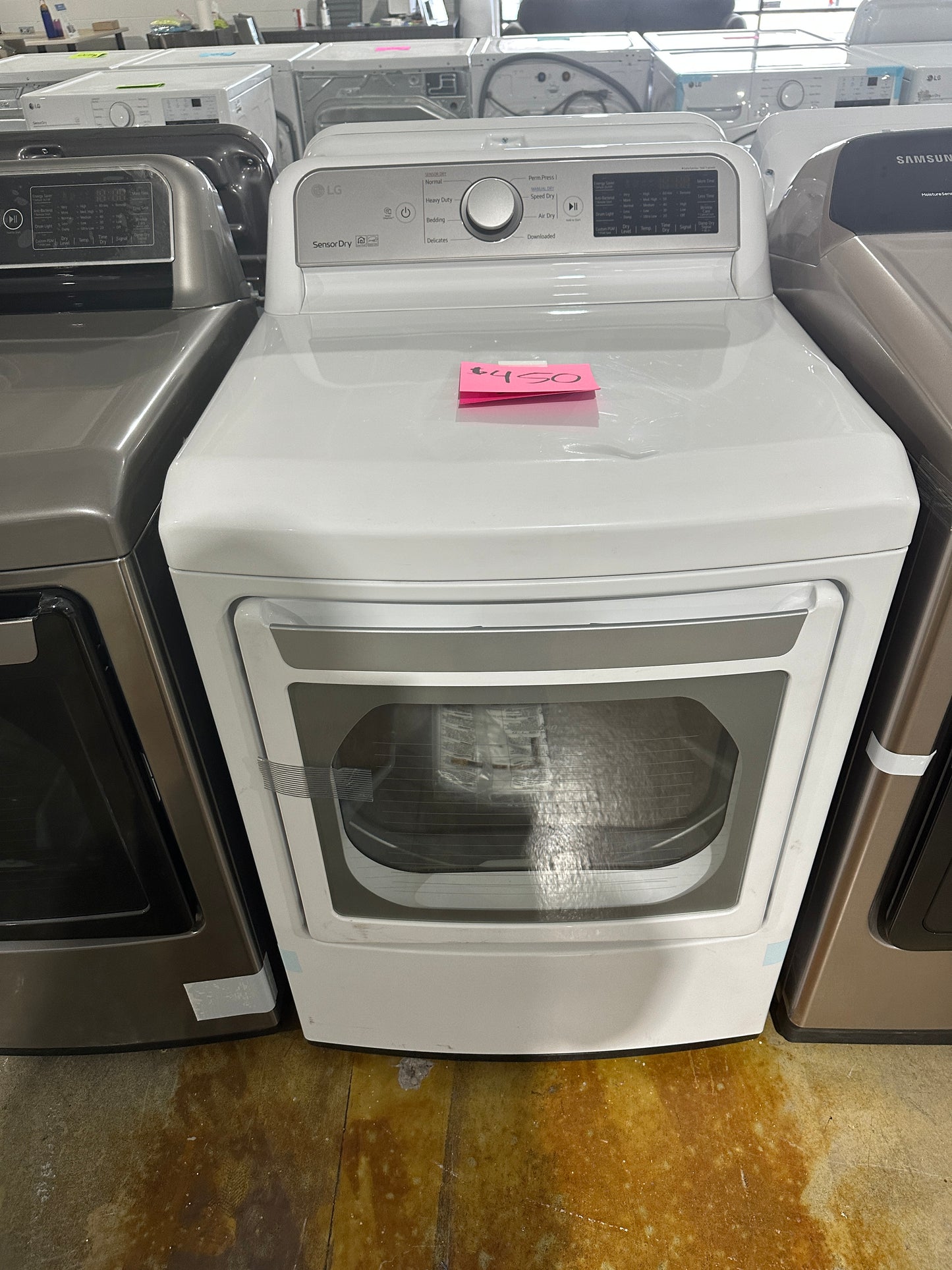 SMART ELECTRIC LG DRYER WITH SENSOR DRY - DRY11553S DLE7300WE