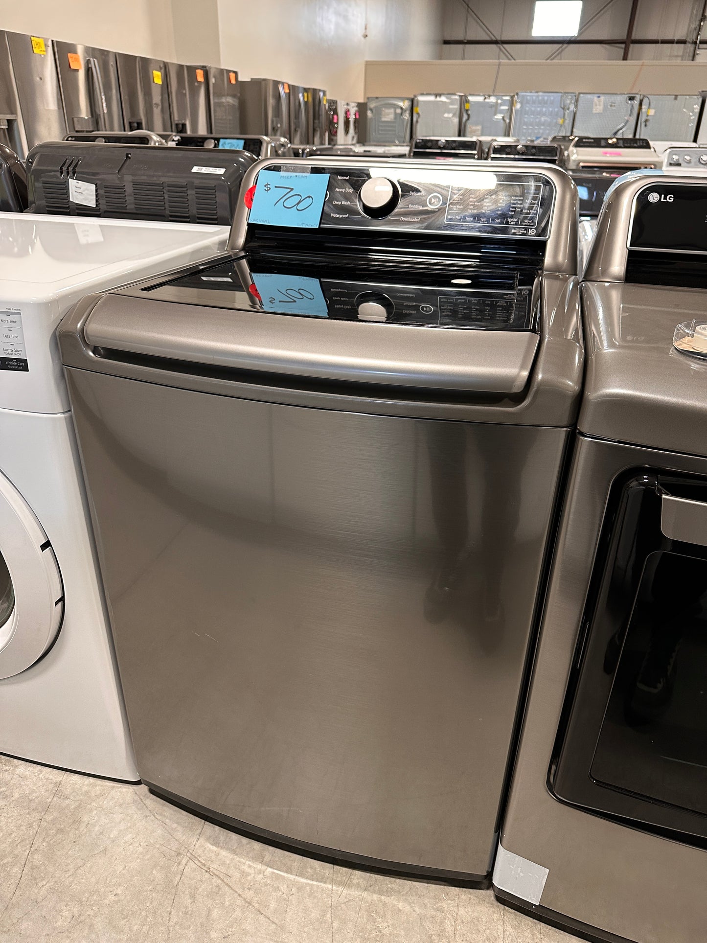 5.5 CU FT LG TOP LOAD WASHER - WAS12893
