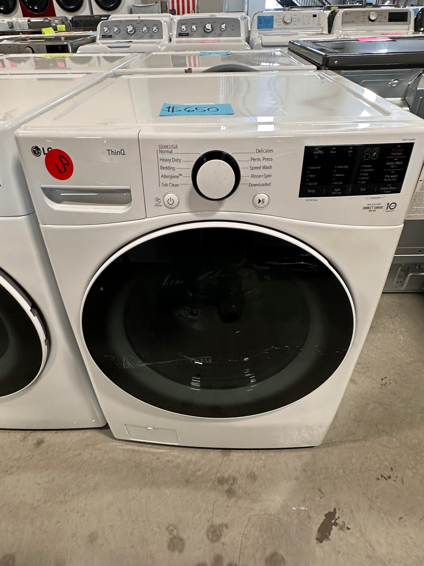 STACKABLE SMART FRONT LOAD WASHER - WAS12890