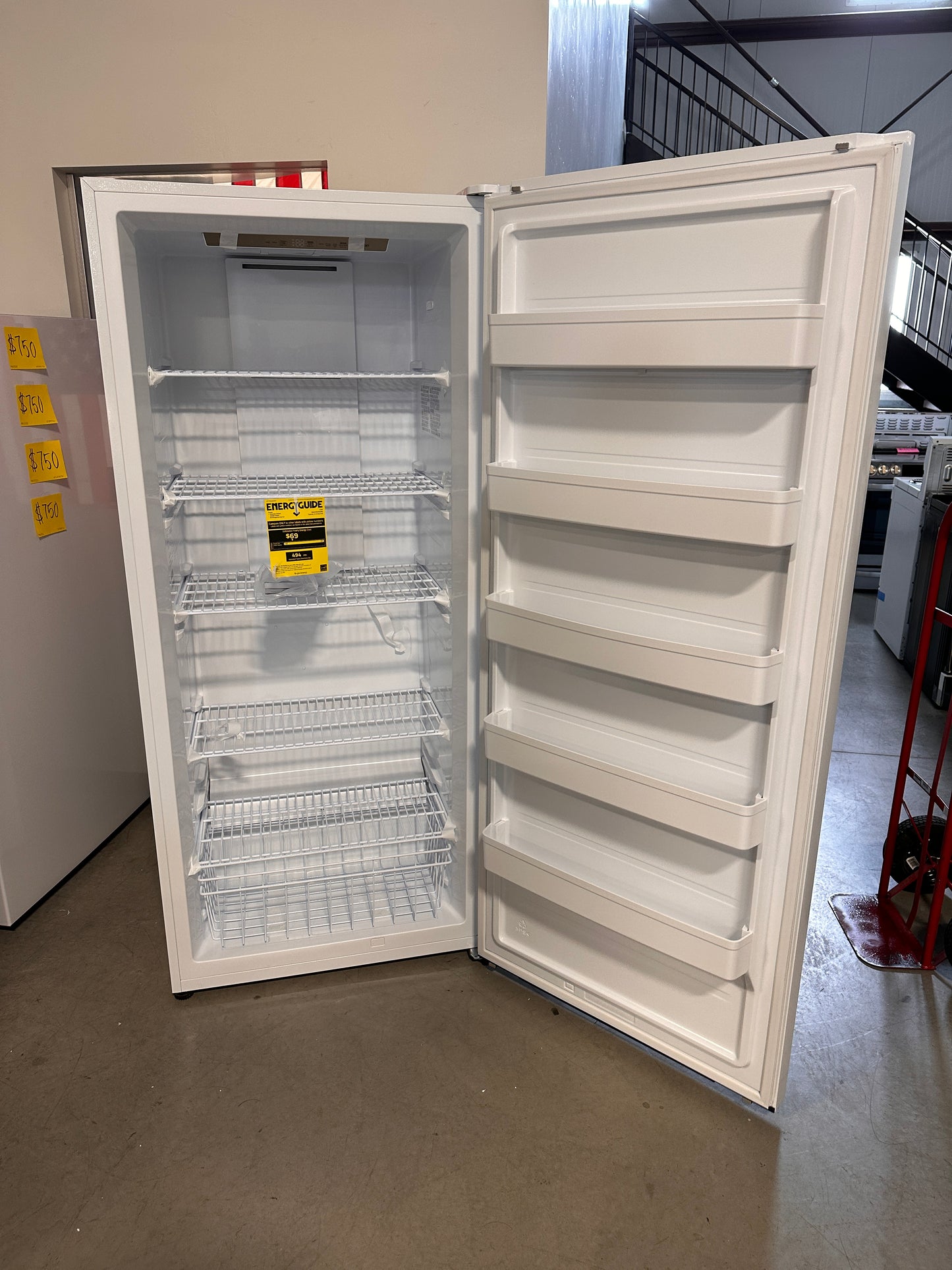 GORGEOUS NEW FREEZER WITH WARRANTY - FRZ11235 DECVC210W