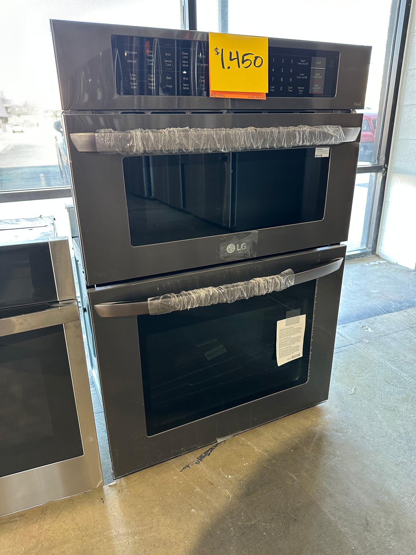 GREAT NEW LG CONVECTION WALL OVEN - WOV11154S LWS3063BD