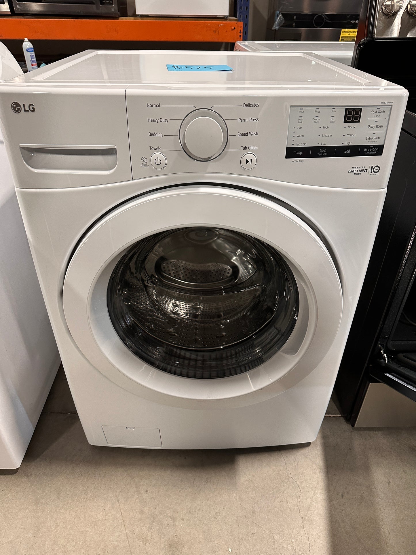 NEW FRONT LOAD WASHER by LG - WAS12939 WM3400CW