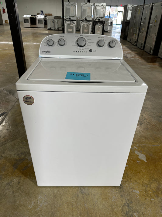 Whirlpool - 3.5 Cu. Ft. 12-Cycle Top-Loading Washer - White  Model:WTW4816FW  WAS11849S