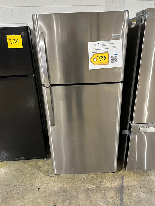 Frigidaire - 20.5 Cu. Ft. Top-Freezer Refrigerator - Stainless steel  Model:FRTD2021AS  REF12070S