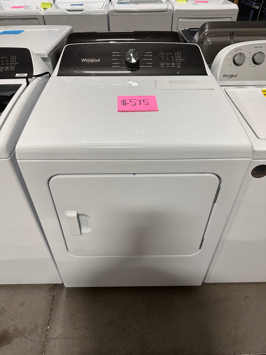 NEW WHIRLPOOL ELECTRIC DRYER - DRY12289 WED5050LW