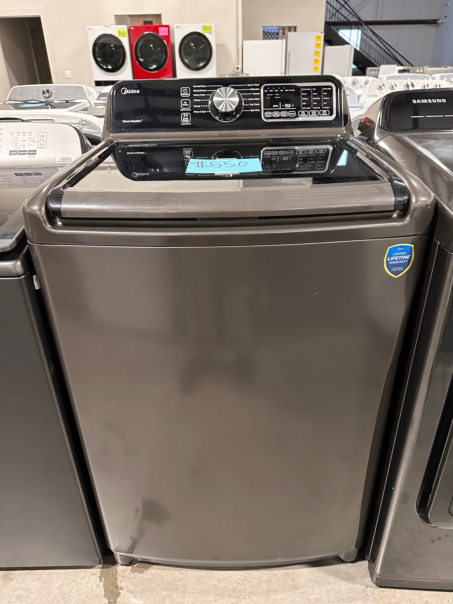 GORGEOUS BRAND NEW TOP LOAD WASHER - WAS12933 MLV45N3BMG
