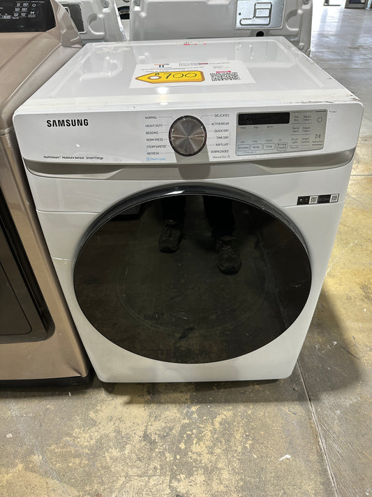 ELECTRIC DRYER with STEAM SANITIZE+ - DRY11716S DVE45B6300W