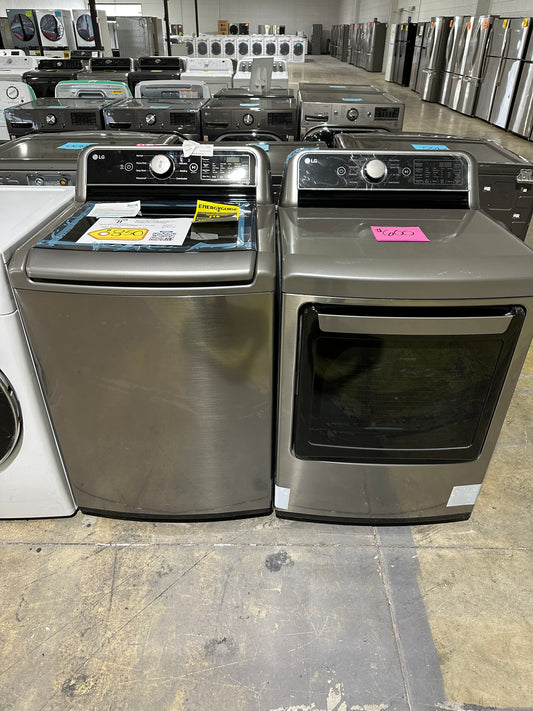 NEW TOP LOAD WASHER ELECTRIC DRYER LAUNDRY SET - WAS11866S