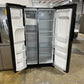 Frigidaire - 25.6 Cu. Ft. Side-by-Side Refrigerator - Black  Model:FRSS2623AB  REF12073S