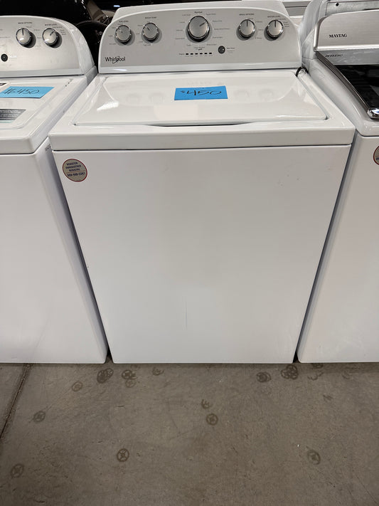 Whirlpool - 3.5 Cu. Ft. 12-Cycle Top-Loading Washer - White  Model:WTW4816FW  WAS12942