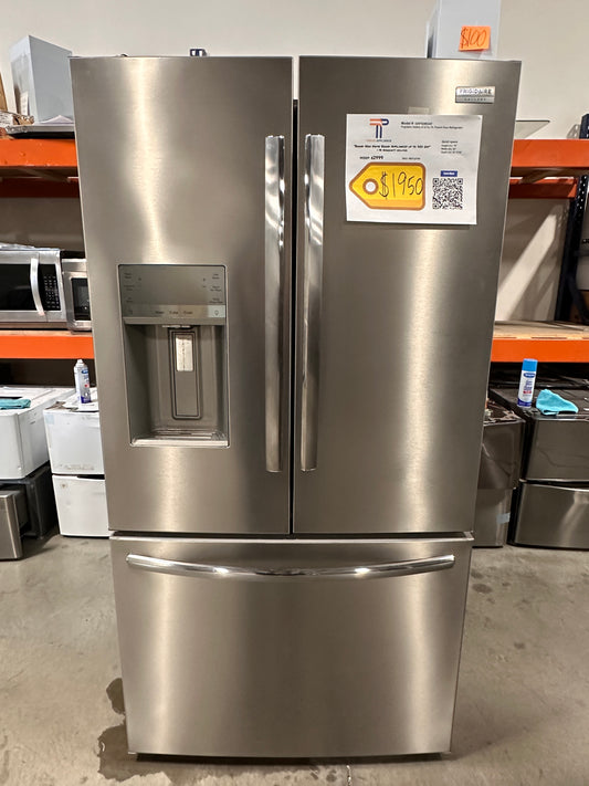 GREAT NEW FRIGIDAIRE GALLERY FRENCH DOOR REFRIGERATOR - REF12750 GRFS2853AF