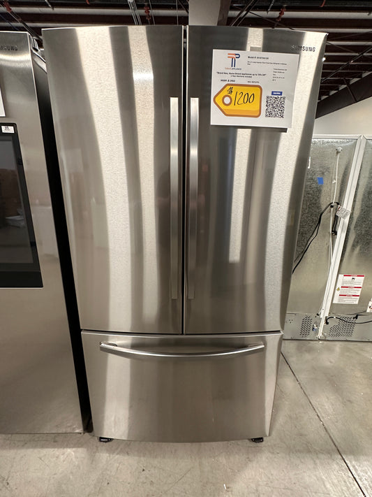 FRENCH DOOR SAMSUNG STAINLESS STEEL REFRIGERATOR - REF12793 RF28T5001SR
