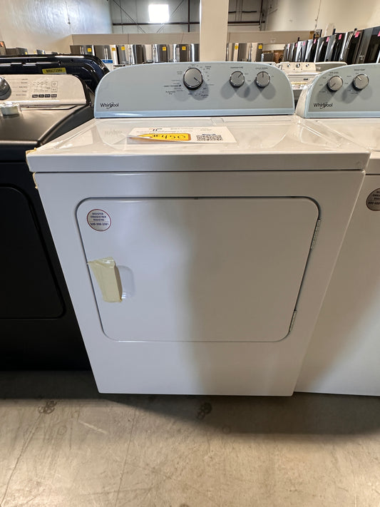 GREAT NEW WHIRLPOOL 5.9 CU FT DRYER - DRY12300 WED4985EW