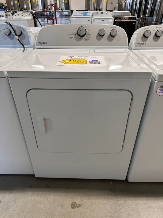 Whirlpool - 7.0 Cu. Ft. 14-Cycle Electric Dryer - White  Model:WED4815EW  DRY12301