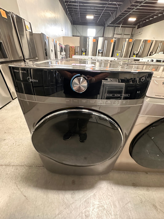 NEW MIDEA STACKABLE STEAM CYCLE GAS DRYER - DRY11740 MLE52S7AGS