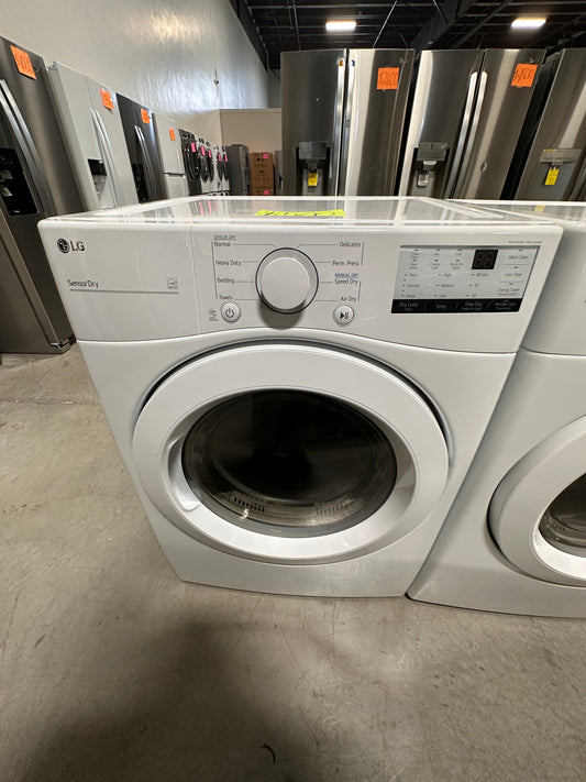 Model:DLG3401W NEW STACKABLE GAS LG DRYER - DRY11880