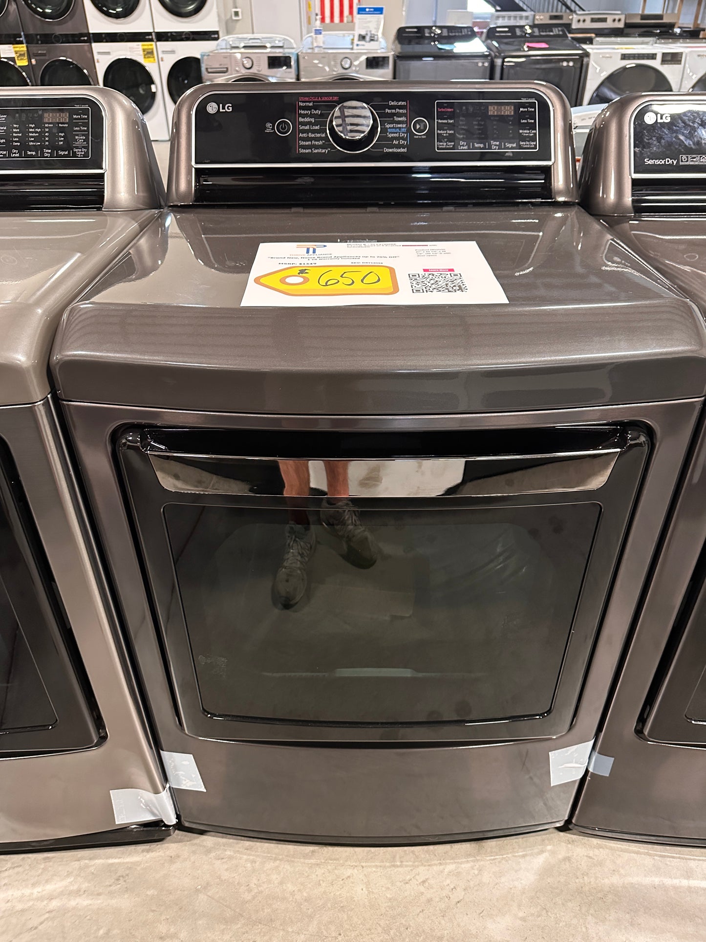 Model: DLEX7900BE SMART ELECTRIC DRYER - DRY12058