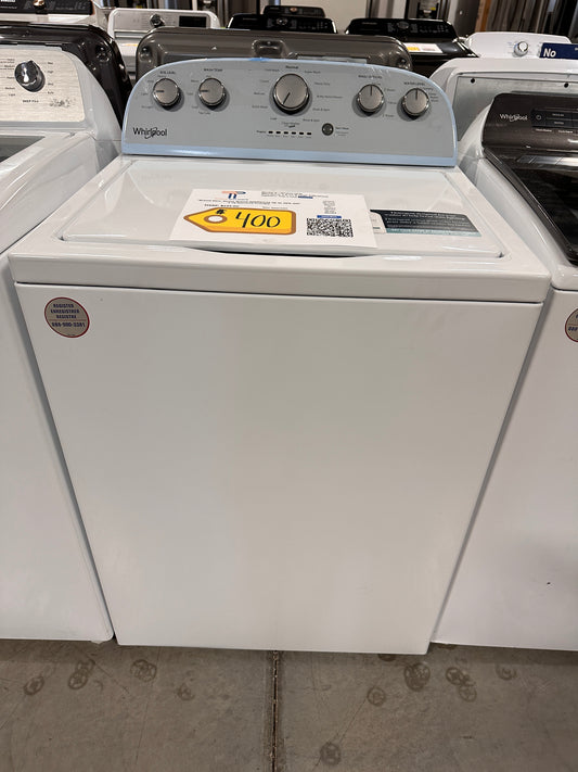 Whirlpool - 3.5 Cu. Ft. 12-Cycle Top-Loading Washer - White  Model:WTW4816FW  WAS12981