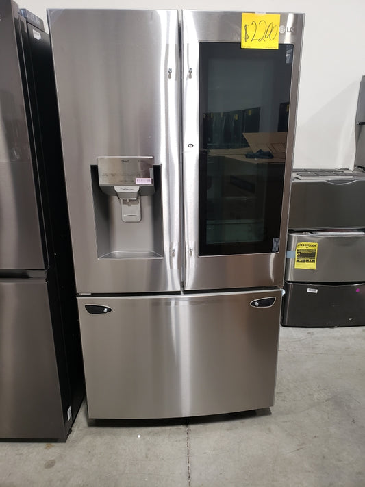 NEW LG FRENCH DOOR FRIDGE STAINLESS STEEL LFXS26596S- REF12188